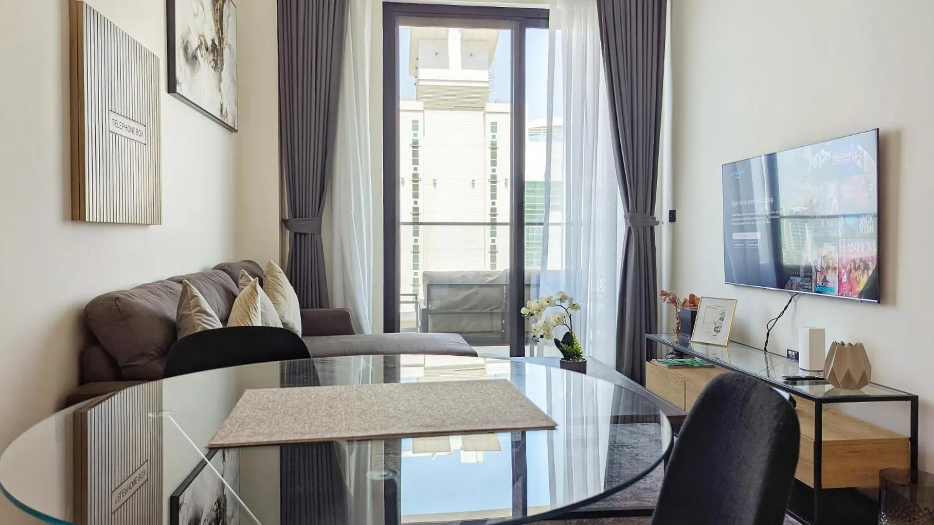 Apartmán Nova Haven Retreat, Luxury Fully Furnished 1Bhk In Jvc, Dubai Short Drive To Jbr And Dubai Marina